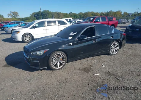 2018 Infiniti Q50 3.0T Sport from USA, damaged, VIN JN1EV7AR8JM442776